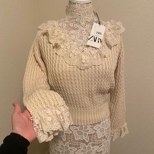 NWT Zara Knit Sweater